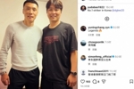 于大宝社媒晒与前韩国国脚李同国合影,张玉宁留言:两位传奇
