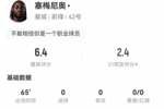 冒充职业?塞梅尼奥本场2射0正+1关键传球 4过人1成功 仅获6.4分